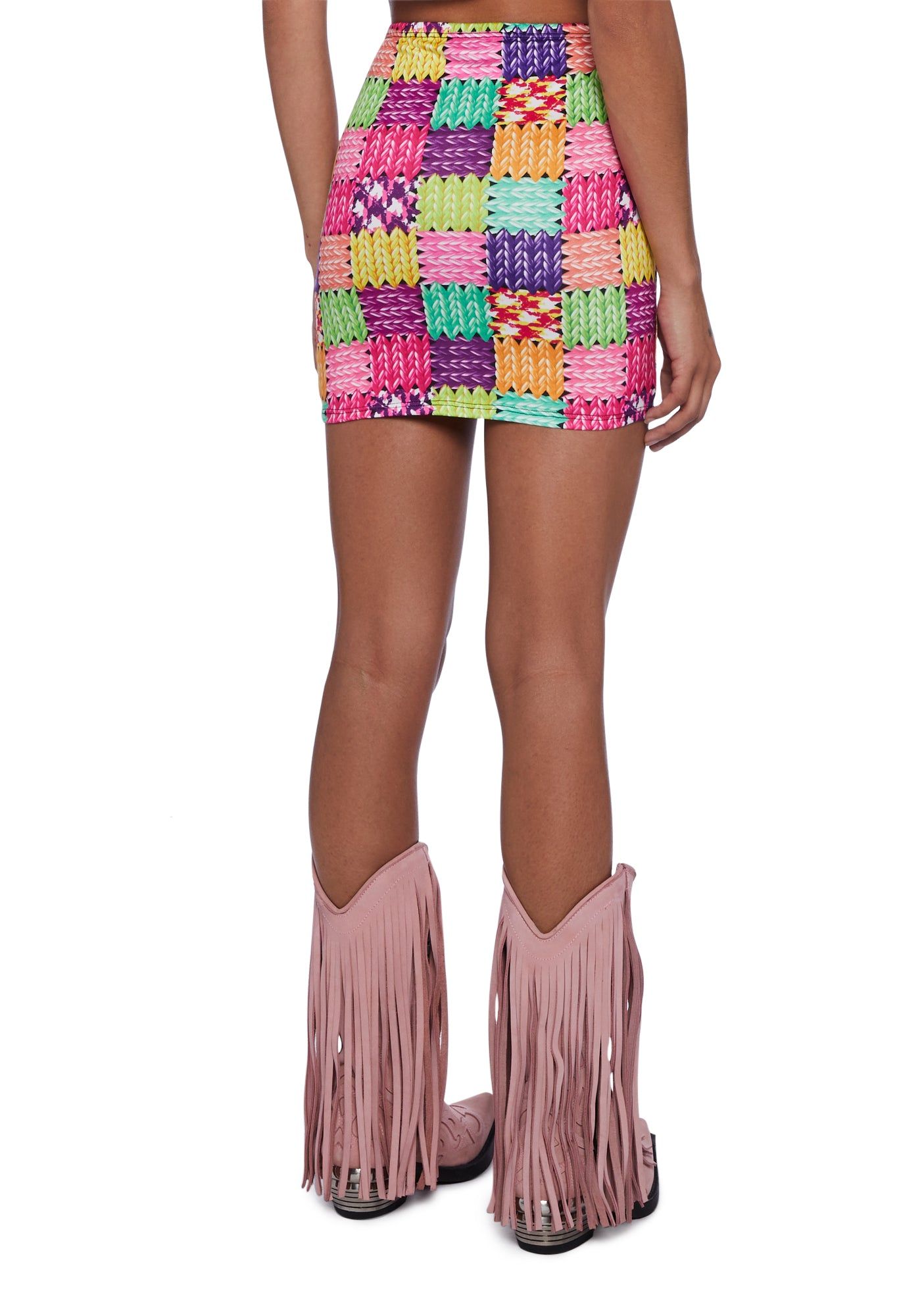 Cozy Getaway Mini Skirt sold by Dolls Kill product image thumbnail 4