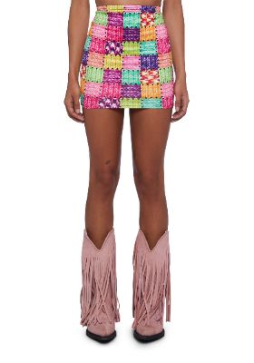 Cozy Getaway Mini Skirt sold by Dolls Kill