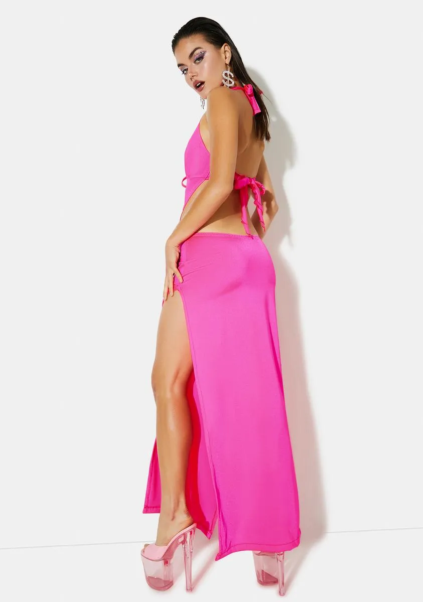Ask Me Out Maxi Dress sold by Dolls Kill product image thumbnail 4