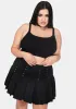 Plus Modern School Girl Pleated Skirt sold by Dolls Kill