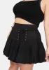 Plus Modern School Girl Pleated Skirt sold by Dolls Kill
