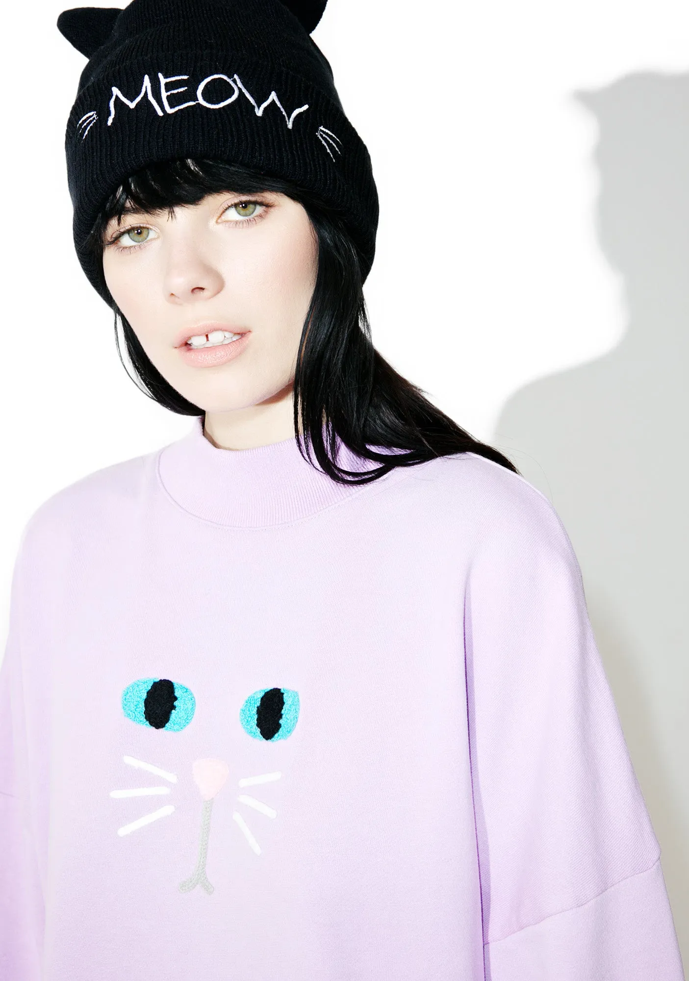Kitty Sweatshirt sold by Dolls Kill product image thumbnail 4