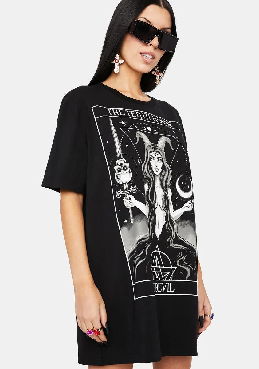 Capitalized Energy Oversized Graphic Tee sold by Dolls Kill product image thumbnail 2