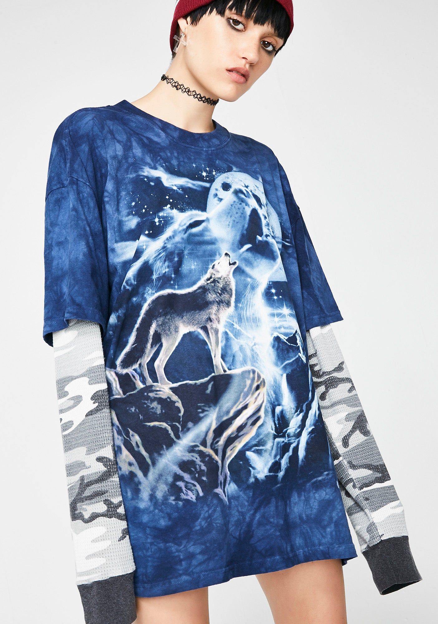 Full Moon Graphic Tee sold by Dolls Kill product image thumbnail 2