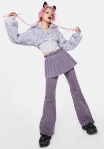 Fluffy Faux Fur Jacket sold by Dolls Kill