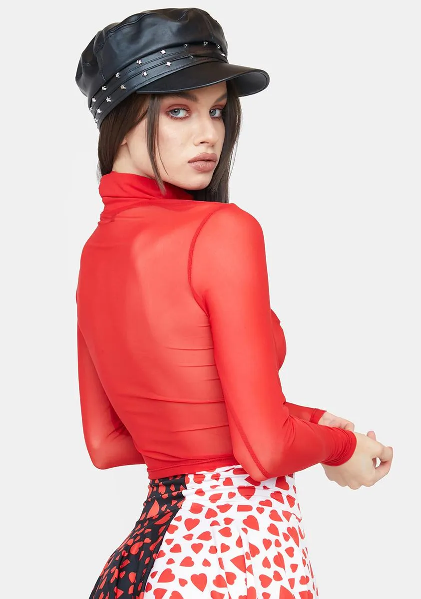 Hot Zone Mesh Top sold by Dolls Kill product image thumbnail 4