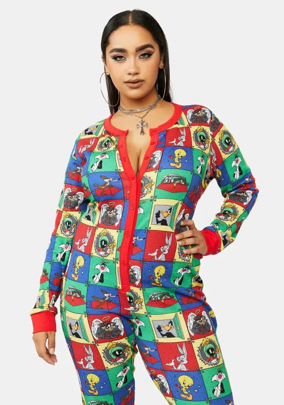 Plus Certified Loon Thermal Pajamas sold by Dolls Kill