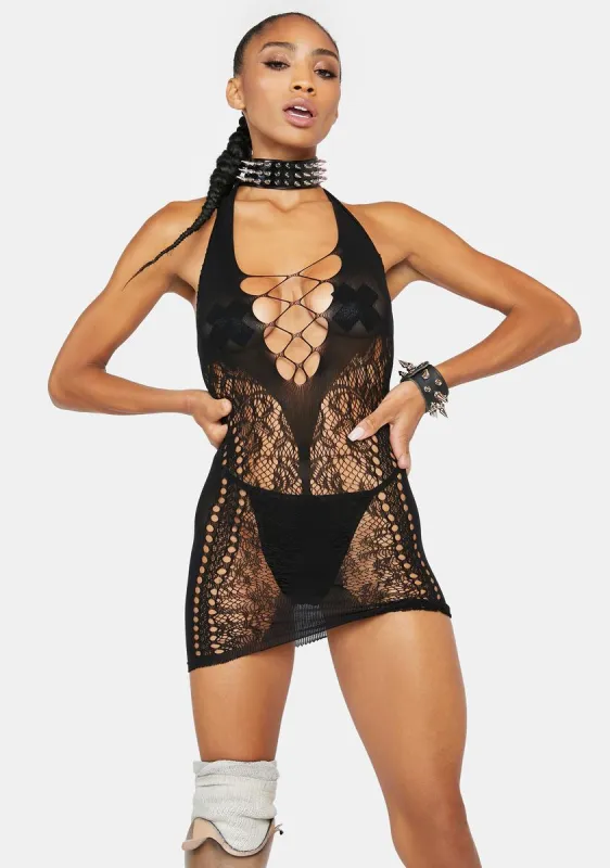 Meet Me At Midnight Lace Chemise sold by Dolls Kill