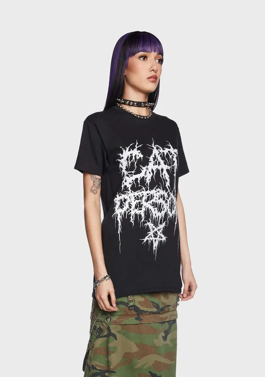 Cat Person Graphic Tee sold by Dolls Kill product image thumbnail 3