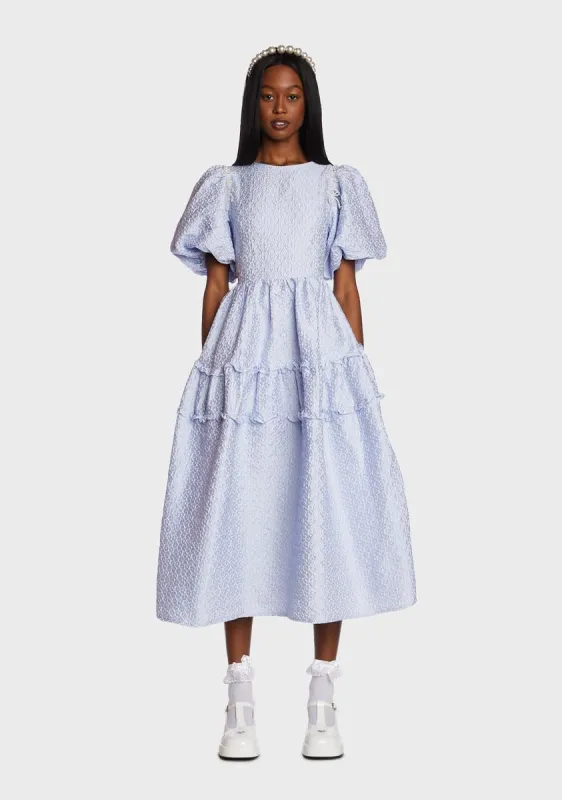 Hallie Jacquard Midi Dress sold by Dolls Kill