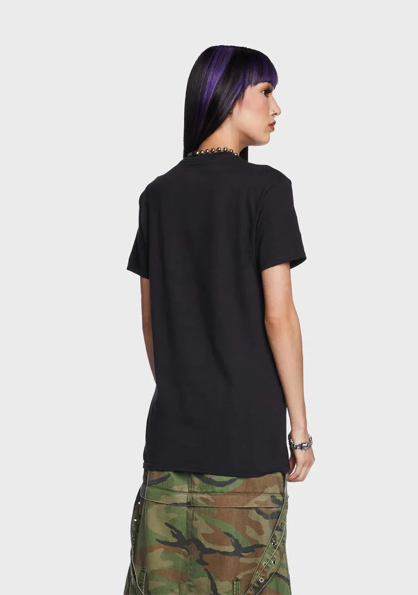 Cat Person Graphic Tee sold by Dolls Kill product image thumbnail 4