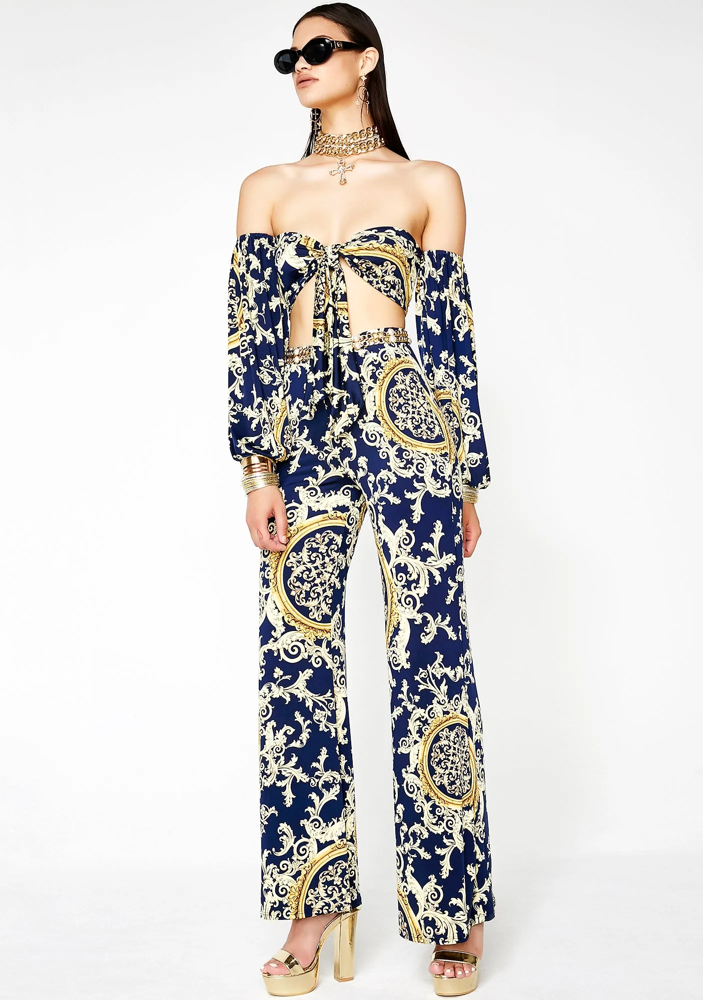 Taste Of Luxury Printed Set sold by Dolls Kill product image thumbnail 5