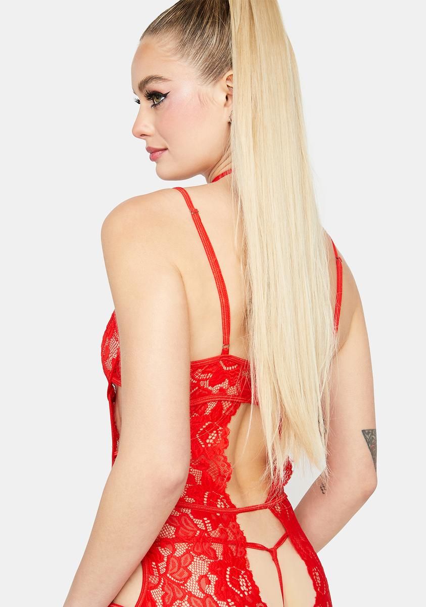 Fire Night Of Your Life Lingerie Set sold by Dolls Kill product image thumbnail 4