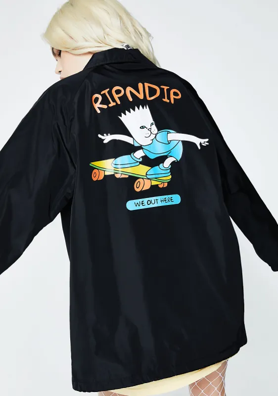 Catwabunga Coach Jacket sold by Dolls Kill