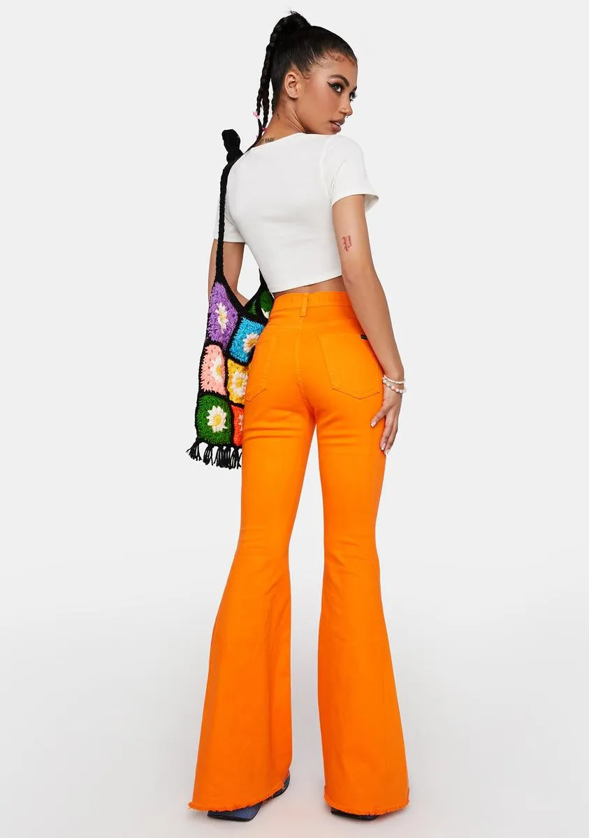 Solar Flare Distressed Pants sold by Dolls Kill product image thumbnail 4