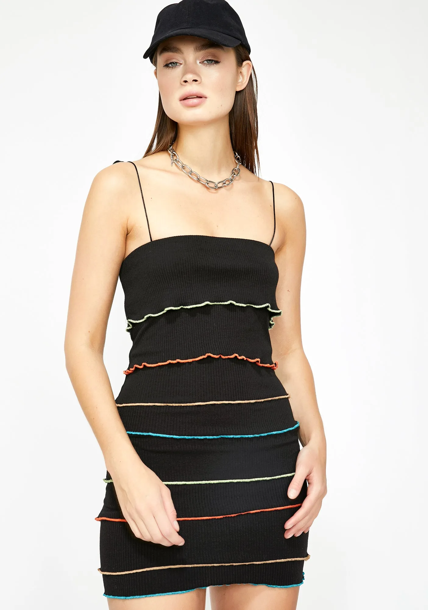 Know The Ropes Mini Dress sold by Dolls Kill