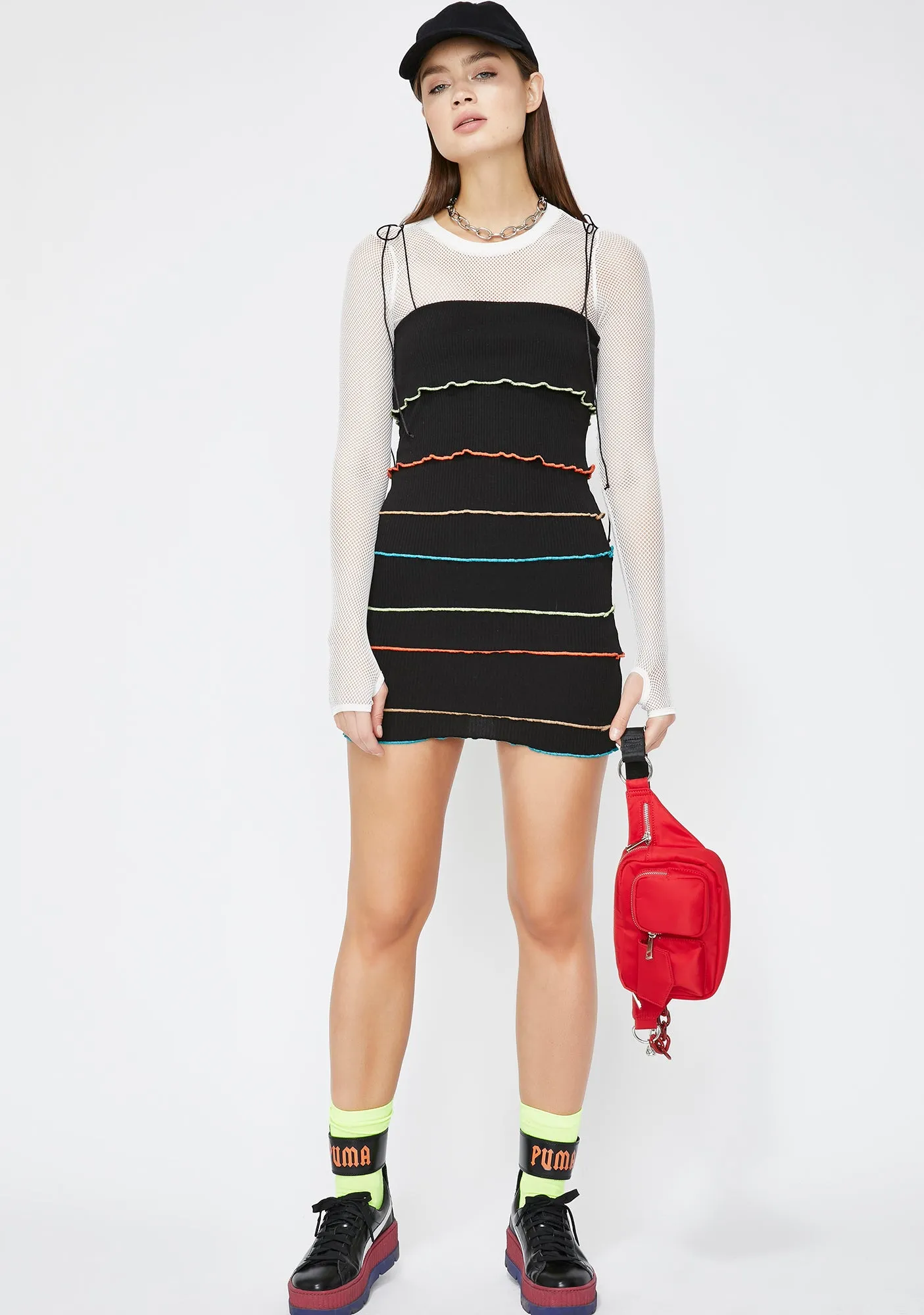 Know The Ropes Mini Dress sold by Dolls Kill product image thumbnail 2