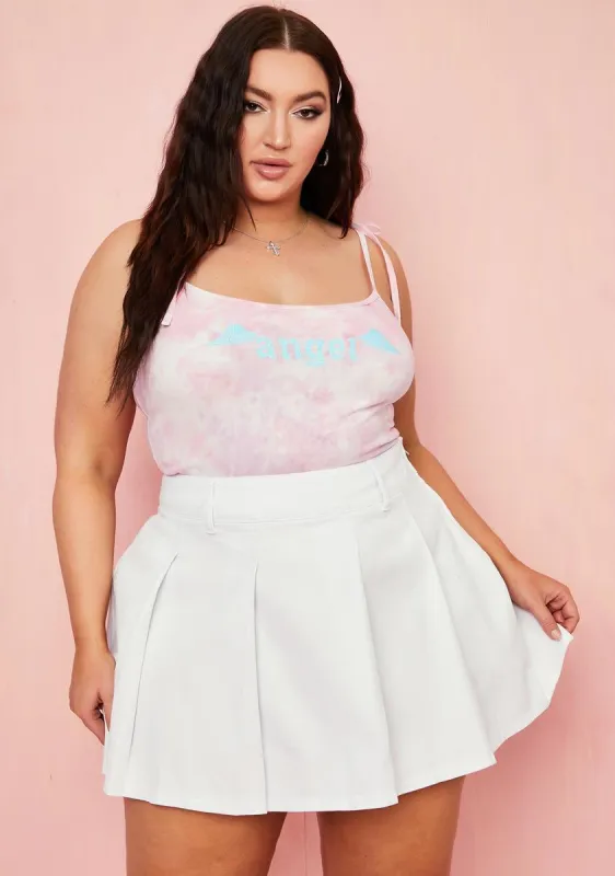 Plus Had To Be There Pleated Skirt sold by Dolls Kill