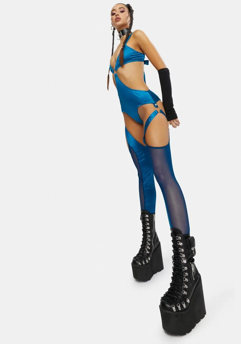 Skylight Oasis Cut-Out Catsuit sold by Dolls Kill product image thumbnail 2