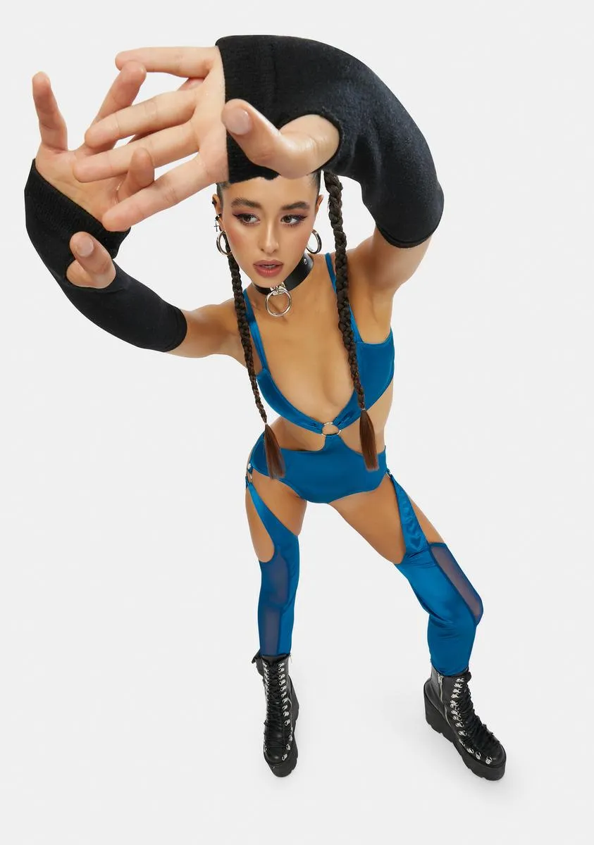 Skylight Oasis Cut-Out Catsuit sold by Dolls Kill product image thumbnail 3