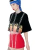 Hot or Knot Lace-Up Tee sold by Dolls Kill