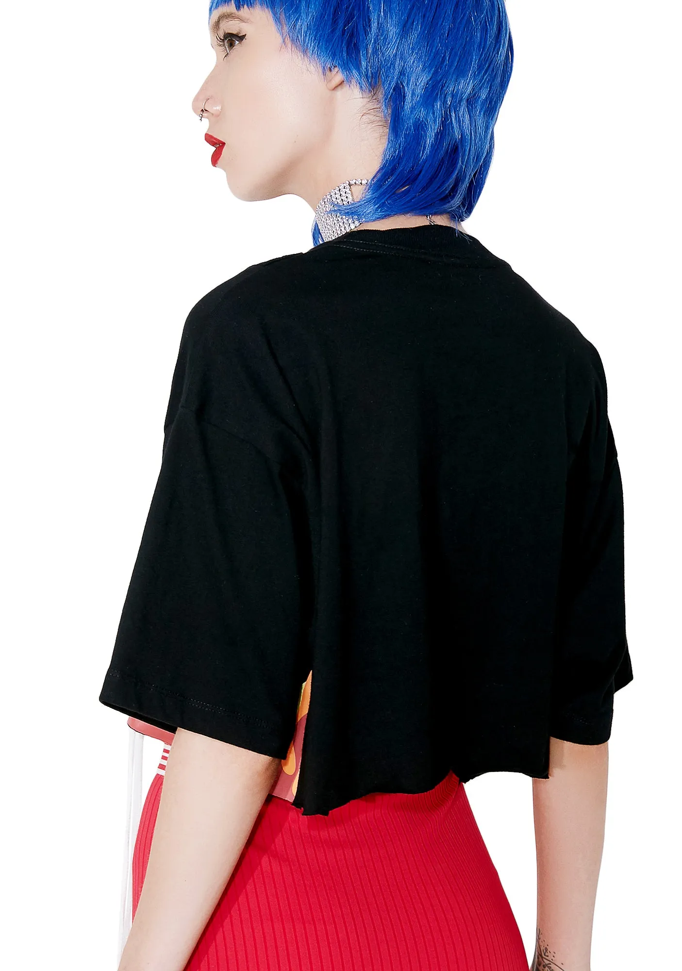 Hot or Knot Lace-Up Tee sold by Dolls Kill product image thumbnail 4