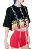 Hot or Knot Lace-Up Tee sold by Dolls Kill