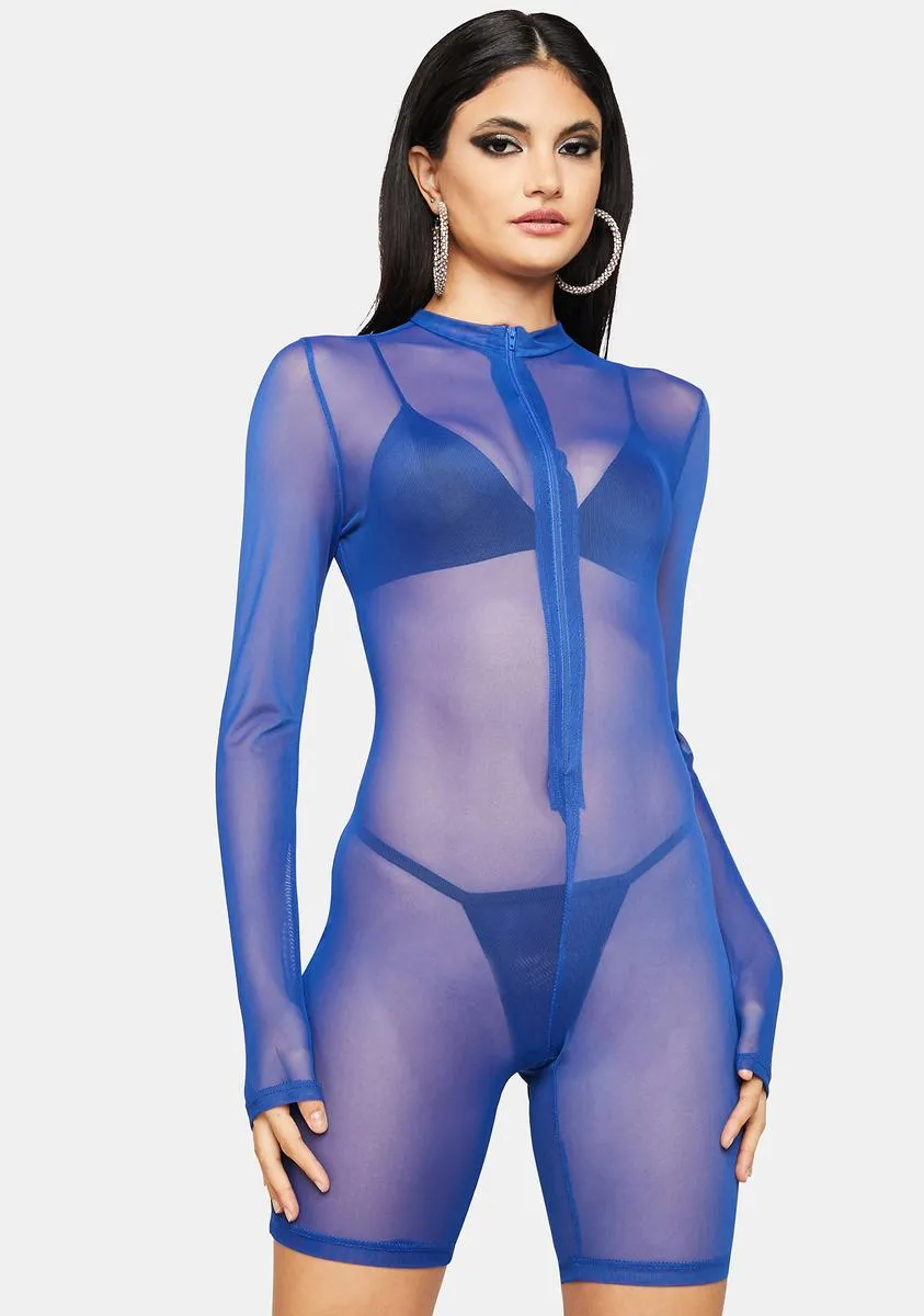 Deep Virtual Reality Romper sold by Dolls Kill