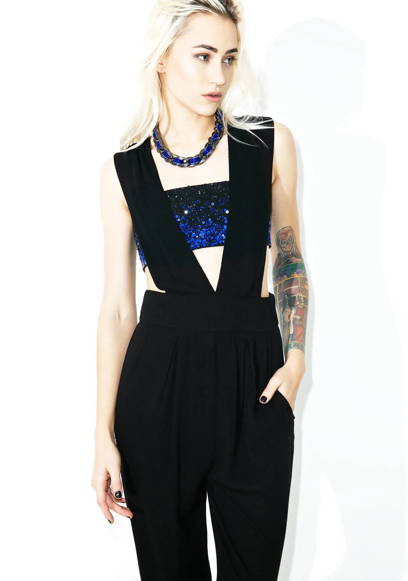 Bar Jumpsuit sold by Dolls Kill product image thumbnail 2