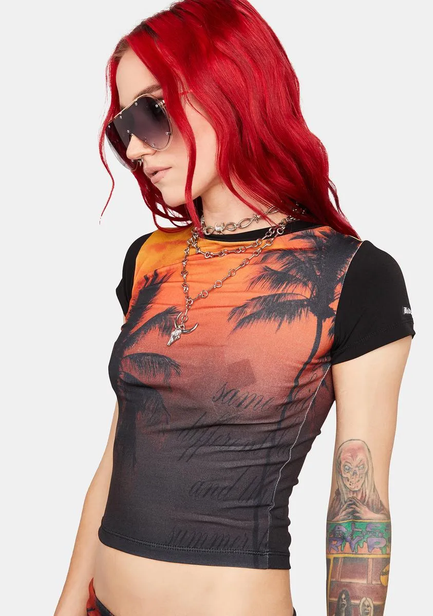 Holiday Sunset Tee sold by Dolls Kill product image thumbnail 2