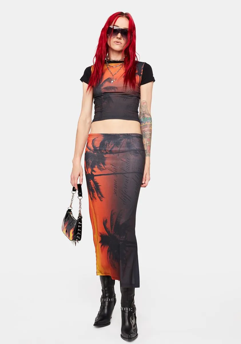 Holiday Sunset Tee sold by Dolls Kill product image thumbnail 3