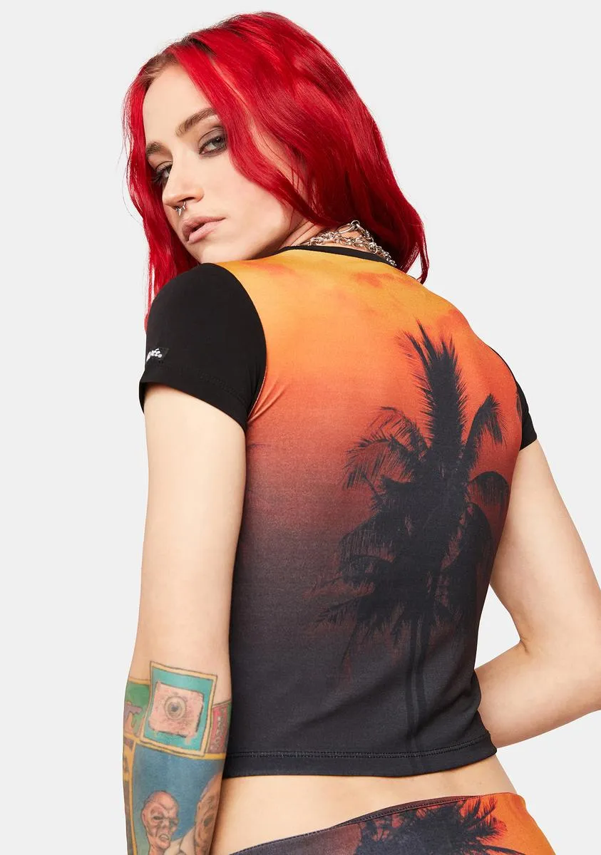 Holiday Sunset Tee sold by Dolls Kill product image thumbnail 4