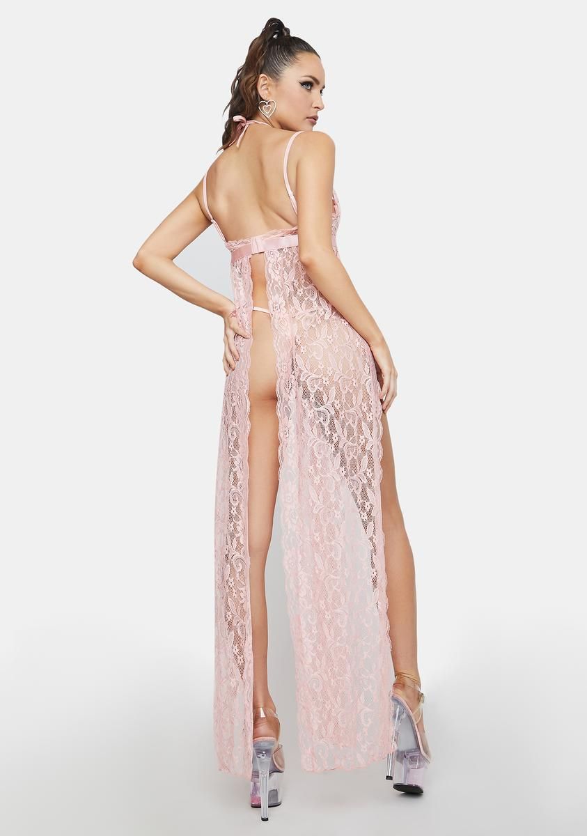 Keen Pleasures Nightgown Set sold by Dolls Kill product image thumbnail 4