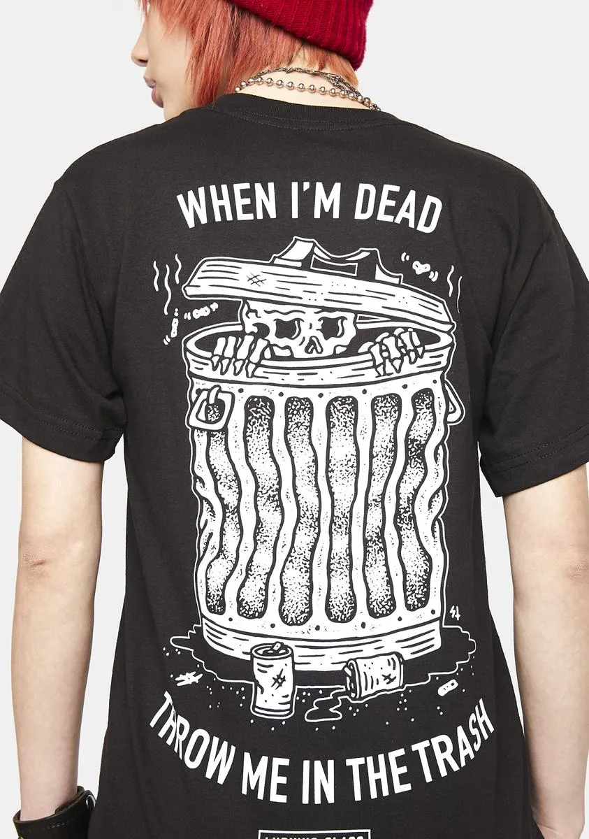 When I Die Graphic Tee sold by Dolls Kill