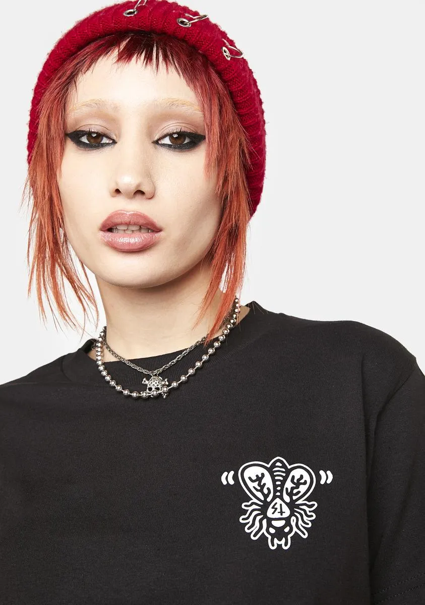 When I Die Graphic Tee sold by Dolls Kill product image thumbnail 2