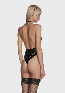 Holy Visions Fishnet Bodysuit sold by Dolls Kill