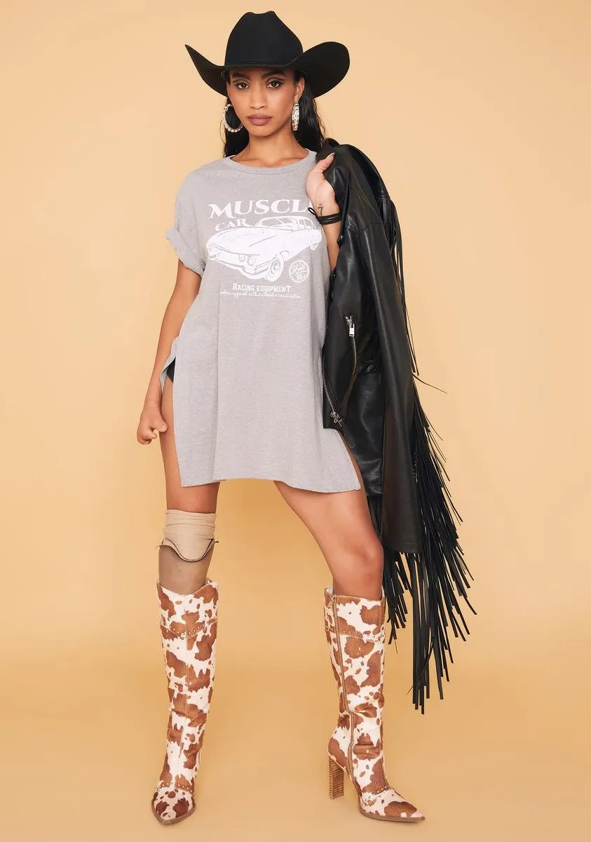 Muscle Car Rider Graphic Tee sold by Dolls Kill product image thumbnail 3