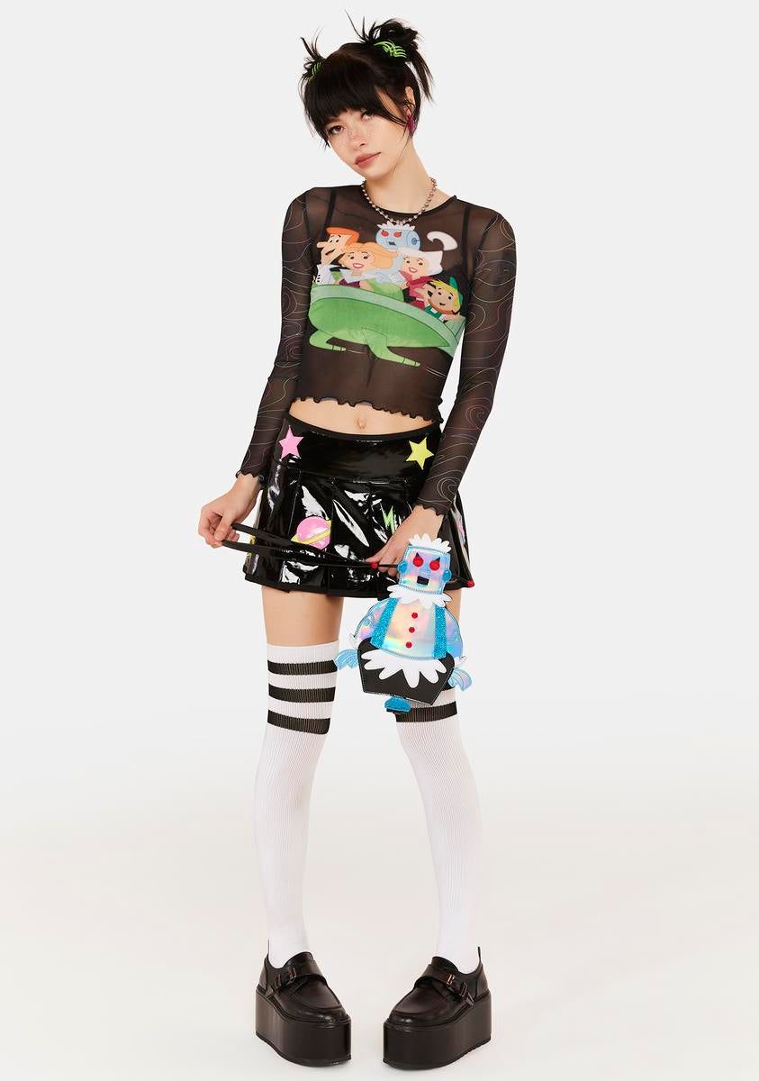 Galactic Welcome Mesh Top sold by Dolls Kill product image thumbnail 3