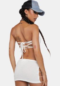 Lust Rush Skirt Set sold by Dolls Kill