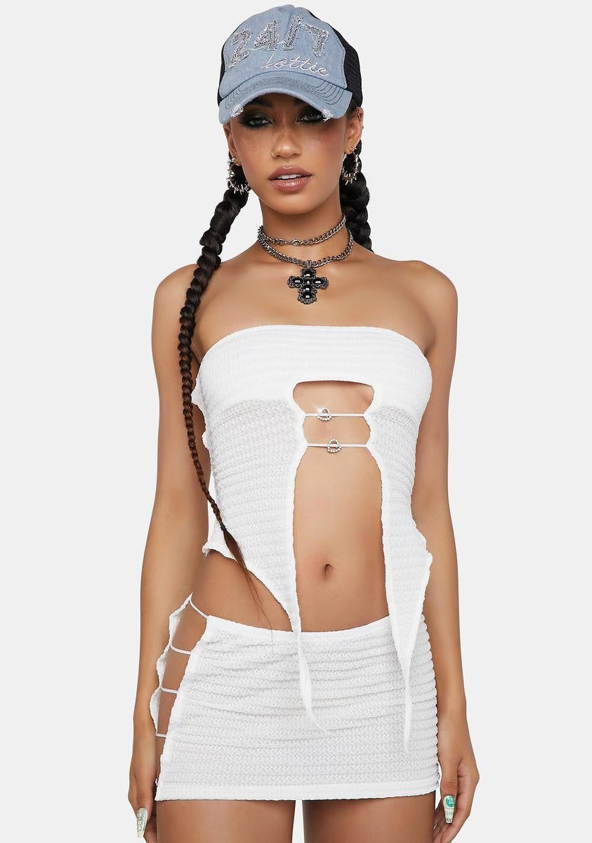 Lust Rush Skirt Set sold by Dolls Kill