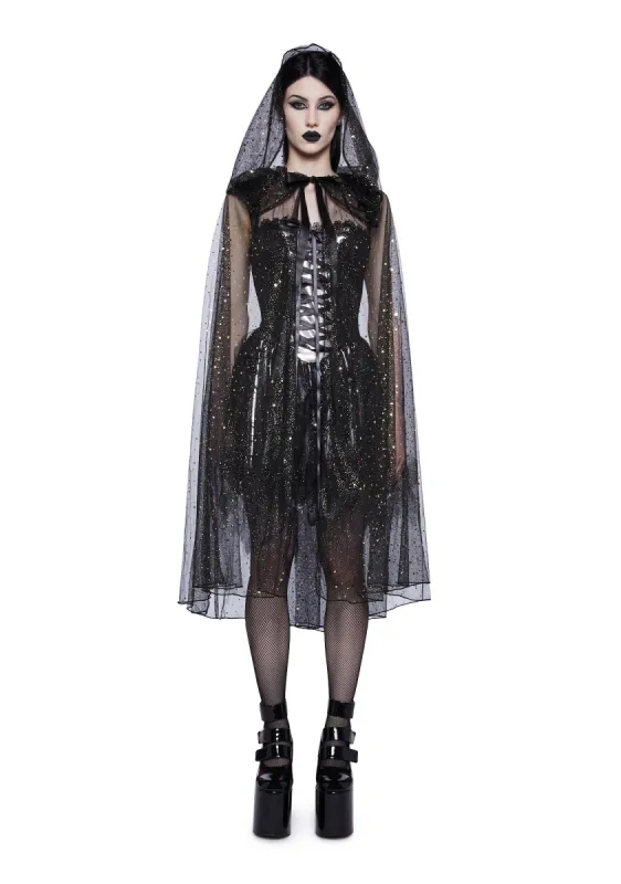 Mystic Being Sheer Cape sold by Dolls Kill