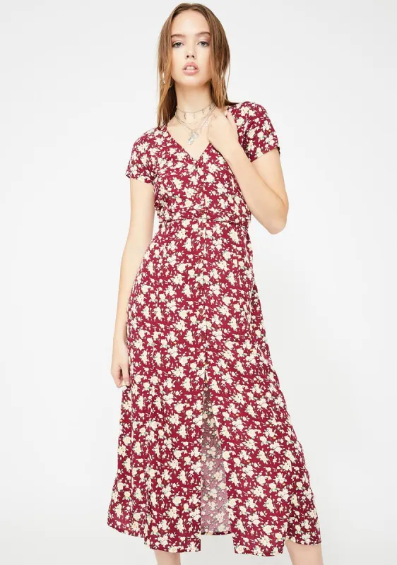 Sanrin Maxi Dress sold by Dolls Kill