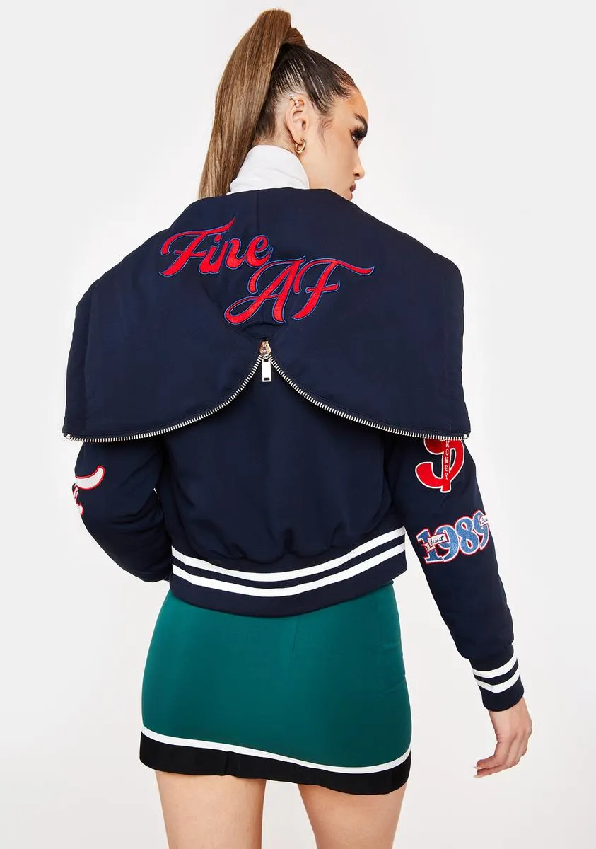 Meet Your Match Varsity Jacket sold by Dolls Kill product image thumbnail 4