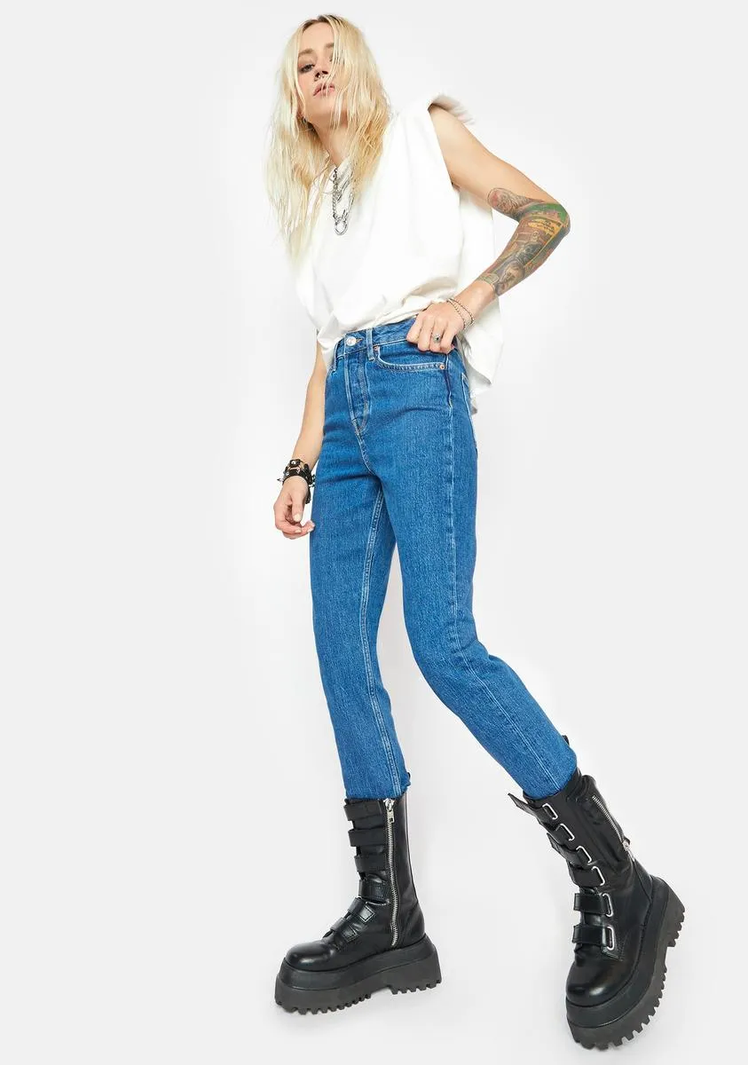 90s Blue Dillon Jeans sold by Dolls Kill product image thumbnail 3