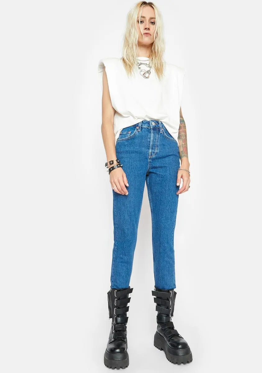 90s Blue Dillon Jeans sold by Dolls Kill product image thumbnail 2