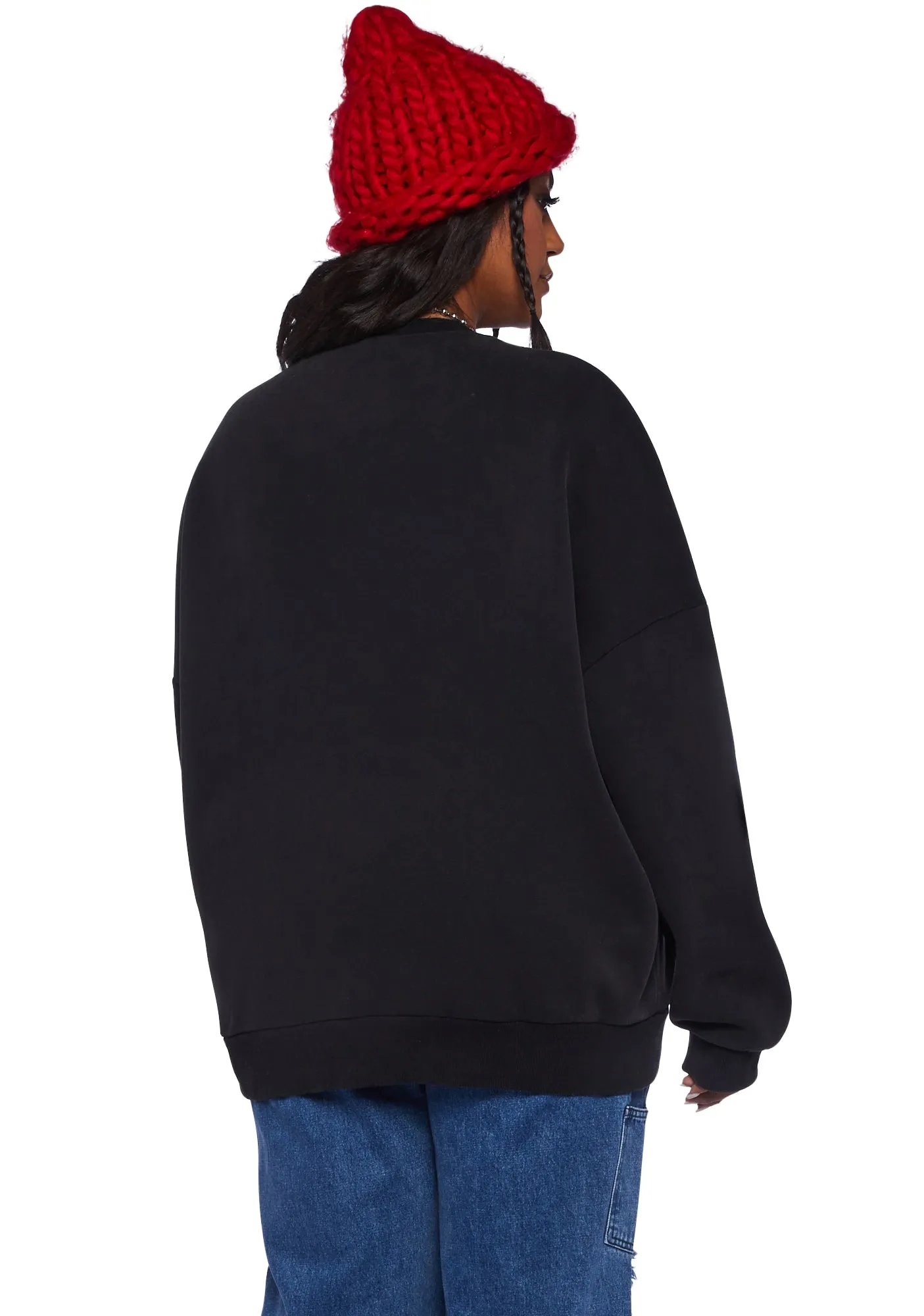 Plus New Nightmares Oversized Sweatshirt sold by Dolls Kill product image thumbnail 4