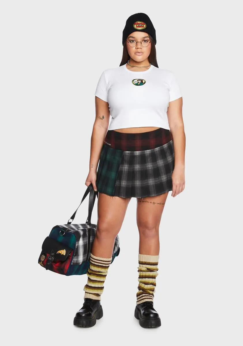 Plus 90s Cynic Plaid Mini Skirt sold by Dolls Kill product image thumbnail 5