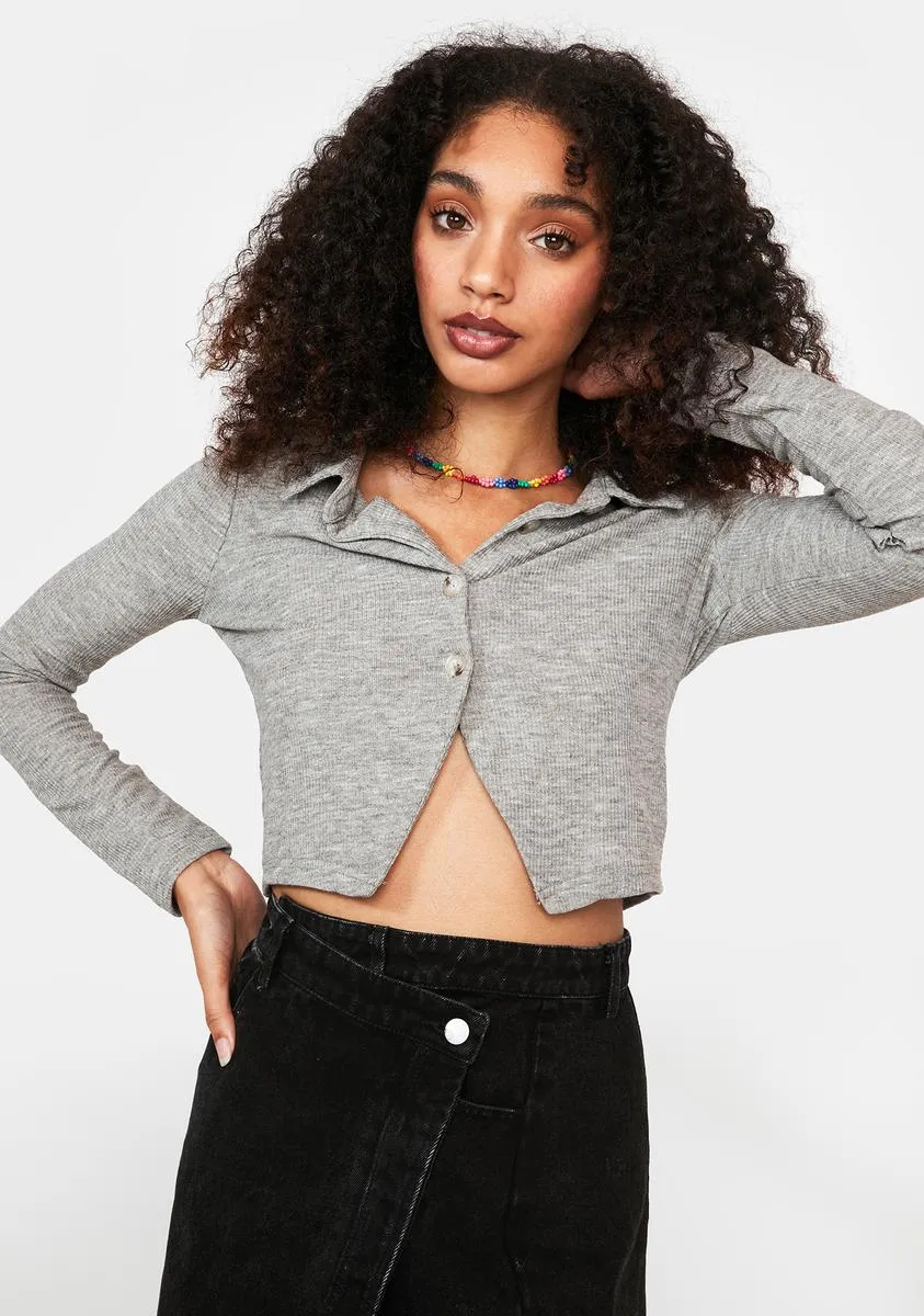 Wishful Thinking Long Sleeve Top sold by Dolls Kill