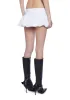 Lila Mini Bubble Skirt - White sold by Dolls Kill