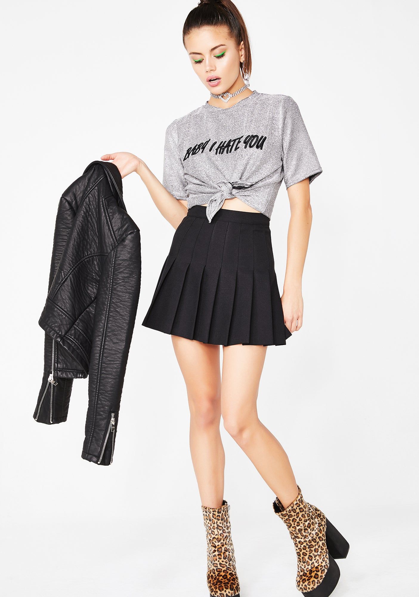 Baby I Hate You Tee sold by Dolls Kill product image thumbnail 5